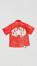 Load image into Gallery viewer, Ishtar Red Leather Zip
